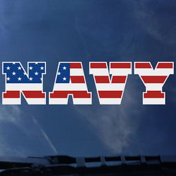 249 navy decal