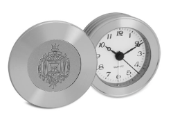 usna crest travel alarm clock