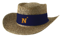 usna straw hat