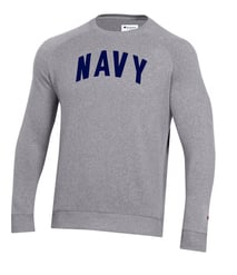 arched triumph crew sweatshirt
