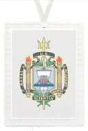 navy ornament