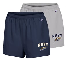 navy shorts