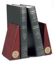 rosewood_bookends_with_a_crest