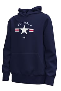 youth fly navy hood