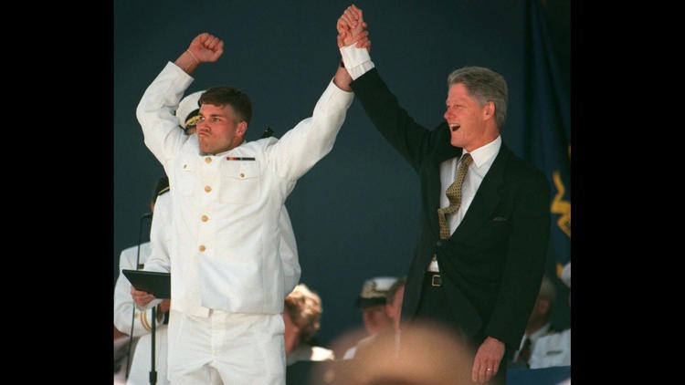 BillClinton NavyGradSpeakers 5.23